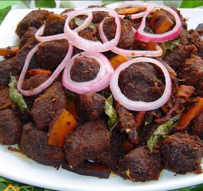 Beef sauced